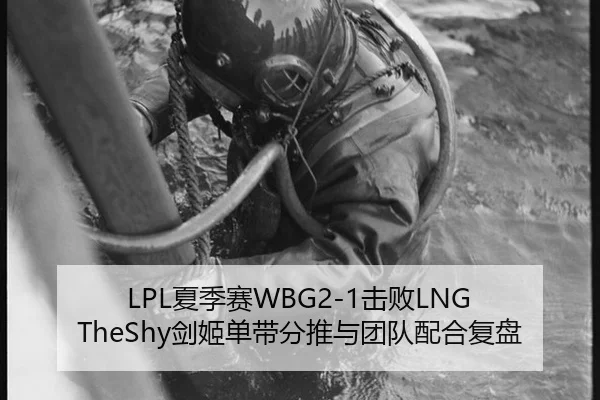 LPL夏季赛WBG2-1击败LNG TheShy剑姬单带分推与团队配合复盘